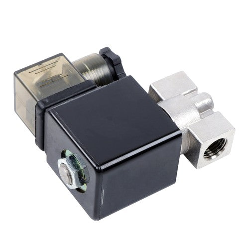 DURAFORCE 1/4" Inch Fast Response Electric Air Water Solenoid Valve 12V DC Closed Normally