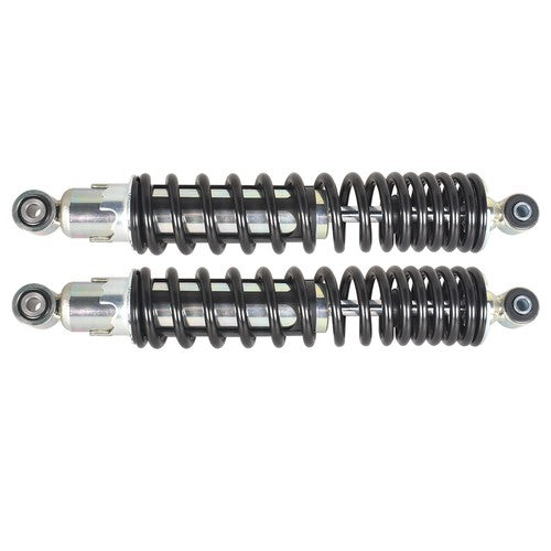 DURAFORCE 2 x NEW FRONT SHOCKS 1987-2006 for Yamaha Banshee ATV springs BLACK