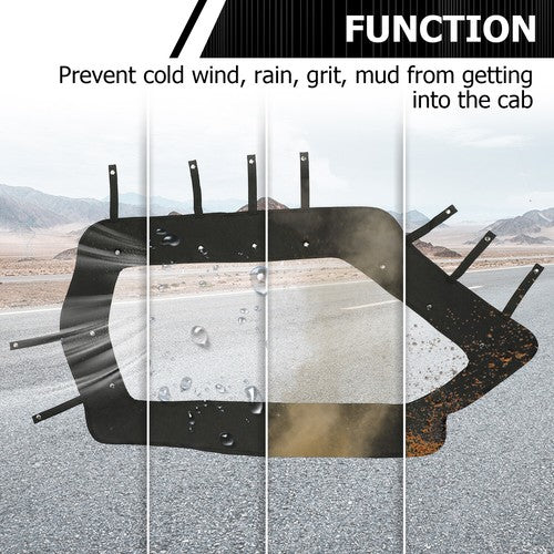 DURAFORCE Soft Upper Doors Windows Set for 2020-2025 Kawasaki Teryx KRX 1000