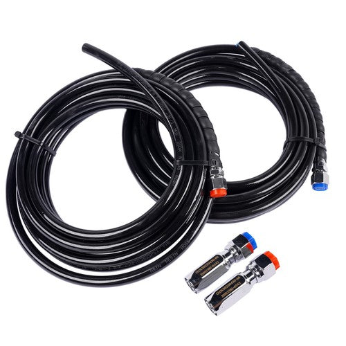 DURAFORCE 2Pcs Outboard Hose Kit 20 ft Hydraulic Steering Hose for Outboard Steering Boat