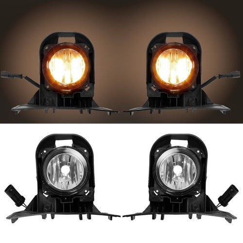 DURAFORCE For 2000-2004 Ford F 150 Harley Davidson Fog Lights Lamps With Bulbs Right And Left