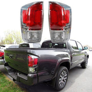 DURAFORCE LH & RH Side For Toyota Tacoma Pickup 2016-2020 Tail Lights Smoked Brake Lamp