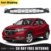 DURAFORCE Front Lower Grille Grill With Matte Black Trim for Honda HRV 2016 2017 2018