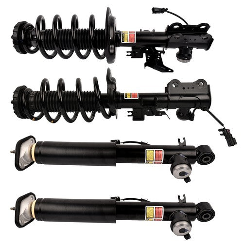 DURAFORCE 4Pcs Shock Absorber Struts Front Rear Left Right Fit for Cadillac SRX 2010-2016