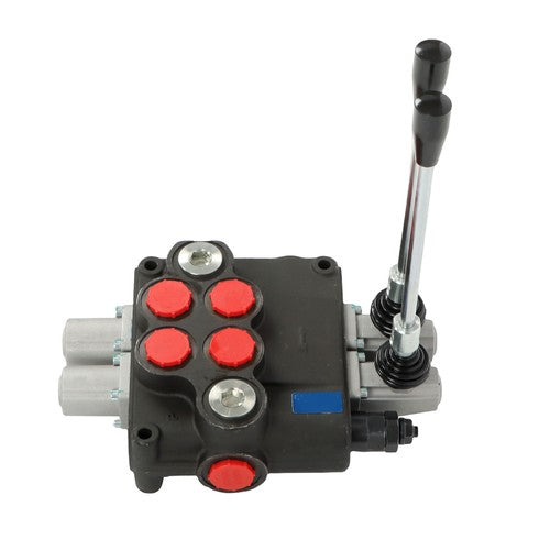DURAFORCE 32 GPM 2 Spool 3600 PSI Hydraulic Directional Control Valve Double Acting SAE 16