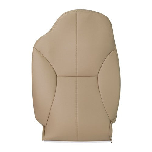 DURAFORCE Leather For Dodge Ram 1500 2500 3500 SLT 1998-02 Front Driver Top Seat Cover Tan