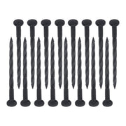 DURAFORCE Garden Edging Kit With Anchoring Spikes No Dig Lawn Border L-shaped Lawn