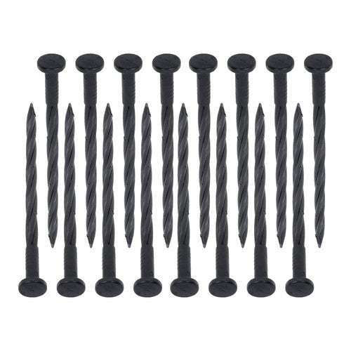 DURAFORCE Garden Edging Kit With Anchoring Spikes No Dig Lawn Border L-shaped Lawn