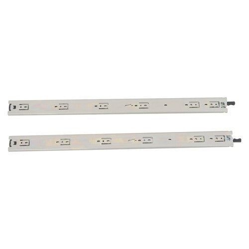 DURAFORCE 1 Pair 28 Inch With Lock Heavy Duty Drawer Slides 150 Lbs Extension Rails Rail