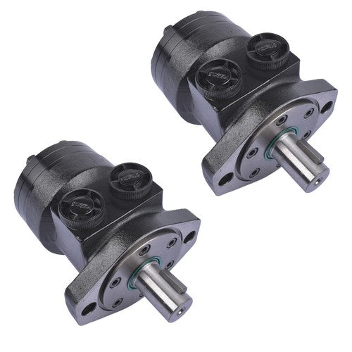 DURAFORCE 2x 1" Shaft Hydraulic Motors 2 Bolt Mount for Char-Lynn Eaton H Series 101-1701