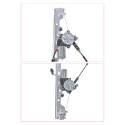 DURAFORCE 2x Front Left & Right Power Window Regulator w/ Motor for Chevy Silverado 1500