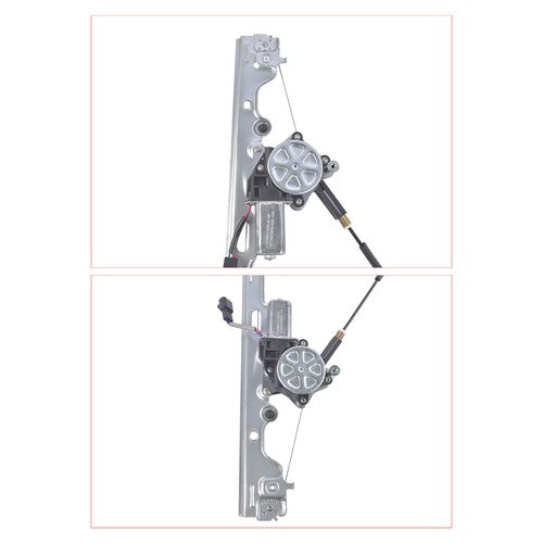 DURAFORCE 2x Front Left & Right Power Window Regulator w/ Motor for Chevy Silverado 1500