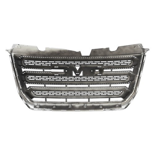 DURAFORCE 23379208 Front Grille Chrome Frame Black Mesh for GMC Terrain SL SLE 2016-2017