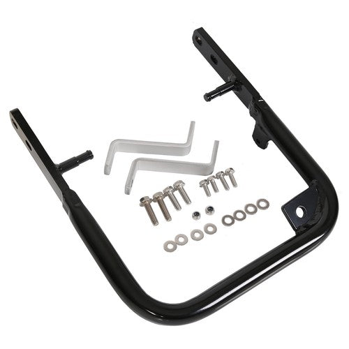DURAFORCE Aluminum Black Grab Bar Rear Bumper For Yamaha Raptor 700 700R 2006-2024