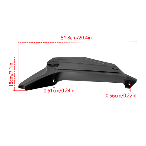 DURAFORCE For Honda Golden Wing GL1800 2018-2024 Motorcycle Retrofit Windshield New