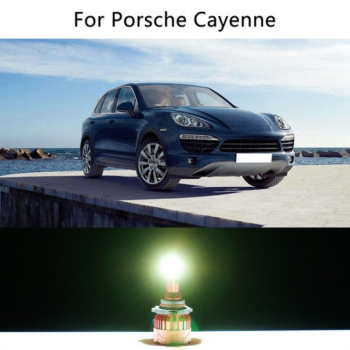 DURAFORCE 9005 LED Car Headlights Fog Lights Hi/Low Beam Bulbs Set 6000K 55W 16000LM