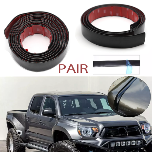 DURAFORCE Black Roof Top Trim Molding Kit for 2005-2015 for Toyota Tacoma Trucks