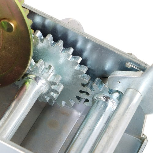 DURAFORCE New 3500 lbs Hand Winch With Cable For Trailer Winch Durable Hand Crank Winch