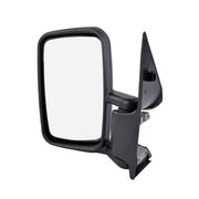 DURAFORCE Textured Black Left Manual Mirror for Freightliner Mercedes Sprinter 2.7L 00-06