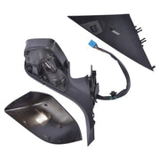 DURAFORCE Right Side Passenger Side Mirror Power Folding Black For Tesla Model 3 M3 17-23