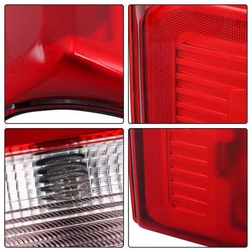 DURAFORCE Halogen Left Tail Light w/o Blind Spot For Ford F250 F350 2023 24 Black Housing