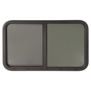 DURAFORCE Horizontal Slider 35"W x 22"H RV Window W/ Screen Trim Ring For RV CargoTrailer