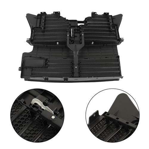DURAFORCE Radiator Grille Shutter W/Motor FA1Z8475C For Ford Lincoln MKX 2.7L 3.7L 2016-18