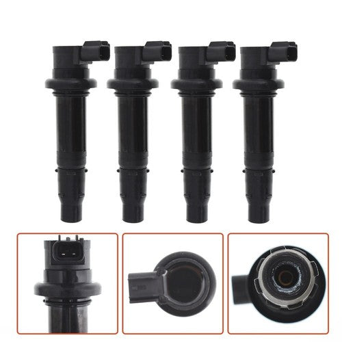 DURAFORCE 4 Pack Ignition Coil For Yamaha YZF R6 YZF R6S YZF-R1 R1 FZ1 VMAX 1700