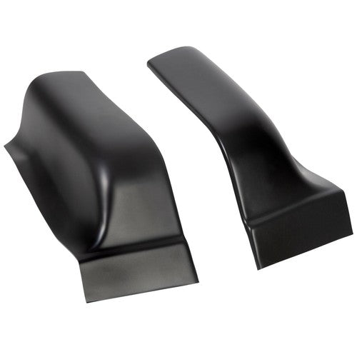 Black ABS Cab Corner Covers For Ford F150 Crew Cab 2004 2005 2006 2007 2008