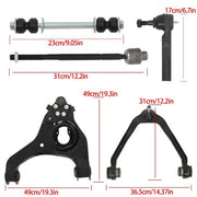 DURAFORCE 12× Front Upper Control Arm Kit For Chevy Silverado 1500 RWD 1999-2005 2006