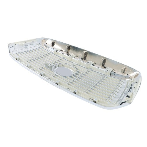 DURAFORCE Front Bumper Upper Grille Chrome New For Toyota Tundra 2010-2013 Plastic Durable