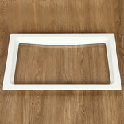 DURAFORCE 22"x14" Inner Dome with Clear Window White Plastic For RV Skylight Opening