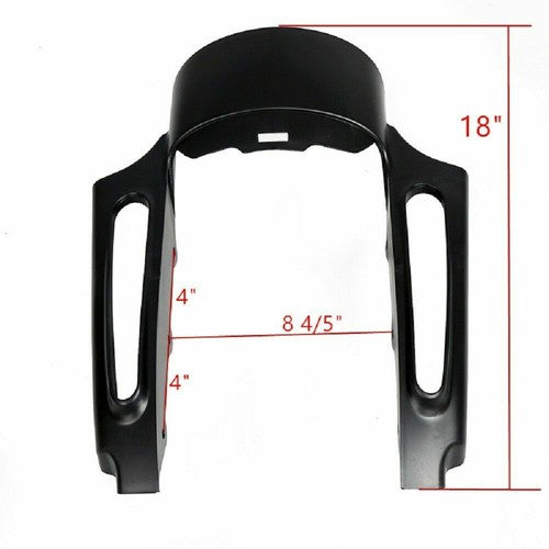 DURAFORCE For Harley Touring Road King Street Glide 2009-2013 Rear Fender Extension Fascia
