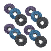 DURAFORCE 12 Pack: 4-1/2 x 7/8 Inch Diamond Grinding Discs Set 3 Colors for Angle Grinder