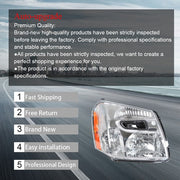 DURAFORCE Headlight Assembly For Chevy Equinox 2005-2009 Headlamps Passenger Side Halogen