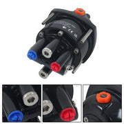DURAFORCE NEW 90HP Hydraulic Outboard Steering Kit With 20ft High Strength Nylon Hose