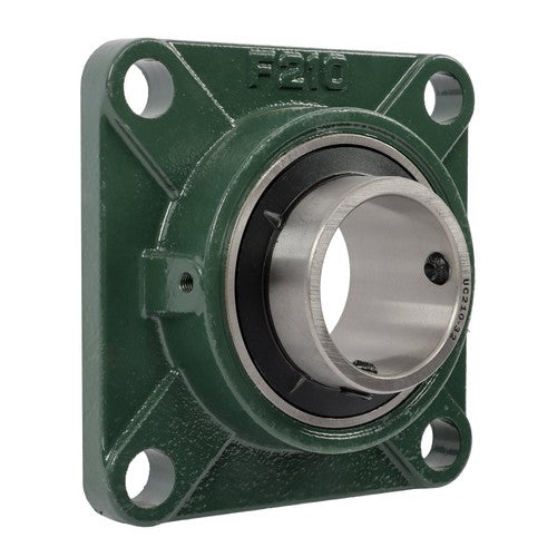 DURAFORCE Self-Aligning UCF210-32 Pillow Block Bearing Solid Base 2" Bore 4-Bolt 2Pcs