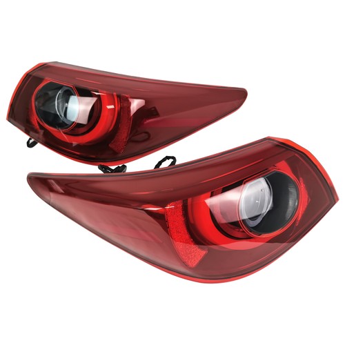 DURAFORCE LED Tail Lights Lamp 4PCS for 2014-2017 for Infiniti Q50 Red Skyline V37 400R