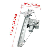DURAFORCE For Nissan Altima 2019-2022 Front Left Right Side Power Window Regulator