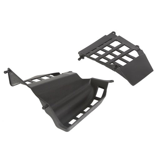 YFZ350 LH RH Heel Guards Kit Rear Fender Flaps for Yamaha Banshee 350 1987 2006