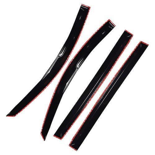 DURAFORCE Window Visors 4pcs Fit For Toyota Sienna 2004-09 Acrylic Visor Guard Vent Shade