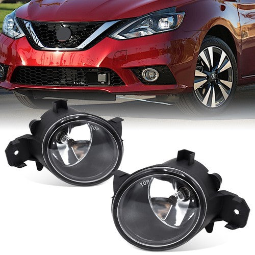 DURAFORCE Front Bumper Fog Light Lamp Replacement For Nissan Altima 2016-2018 4 Door Sedan