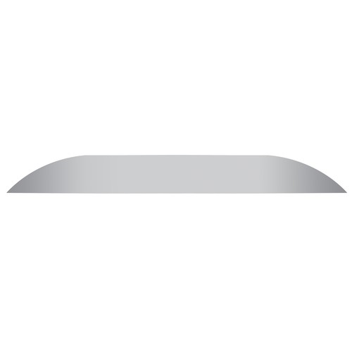 DURAFORCE 9 x 72 Teardrop Trailer Fender Back For Single Tandem Triple Axle Anti-Rust Oil