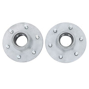 DURAFORCE 6 on 5.5" Galvanized Trailer Hub Fit For 5200-6000lbs Spindle Trailer Bearing
