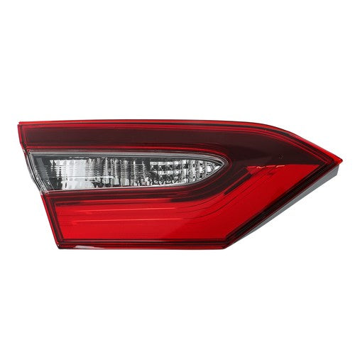 DURAFORCE Driver/Left For Toyota Camry 2021-2023 Halogen Type Tail Light Clear & Red Inner