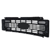 DURAFORCE New Plastic Front Upper Bumper Grille Chrome Trim For Ford F250 XL/XLT 2023-2024