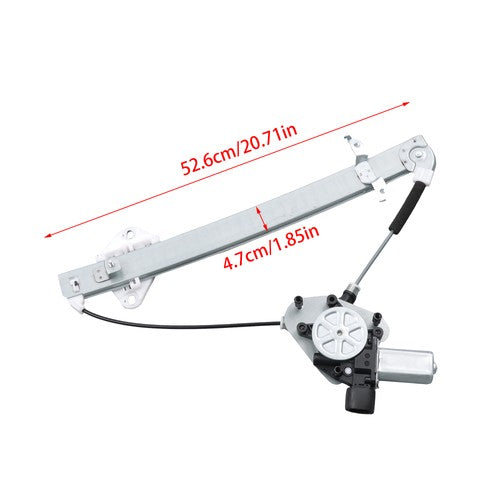 DURAFORCE Window Regulator w/ Motor Rear Left Driver For Subaru Legacy Outback 2010-2014