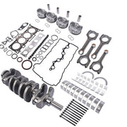 DURAFORCE Crankshaft Con Rod Gasket Set Pistons Bearing Screw Kit for Hyundai Sonata 2.0L