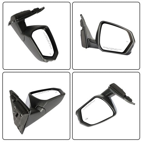 DURAFORCE RH Side Mirror Blind Spot Signal Light Chrome 8Pin For Equinox 2018-2022