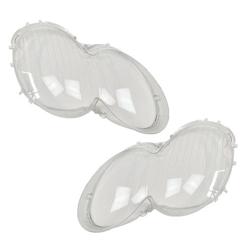 1 Pair Clear Front Headlight Lens Cover for Mercedes Benz W230 2003 2008